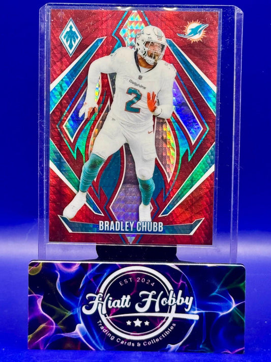 2024 Panini Phoenix - Bradley Chubb #15 - Red Hyper Prizm /140
