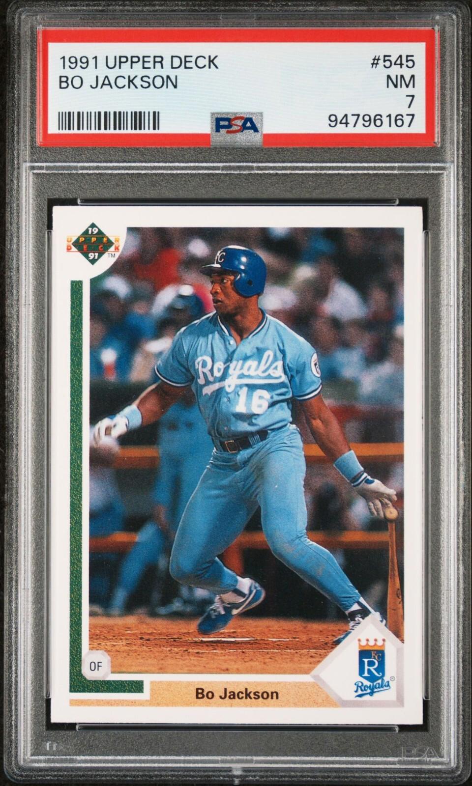 1991 Upper Deck - #545 Bo Jackson PSA 7