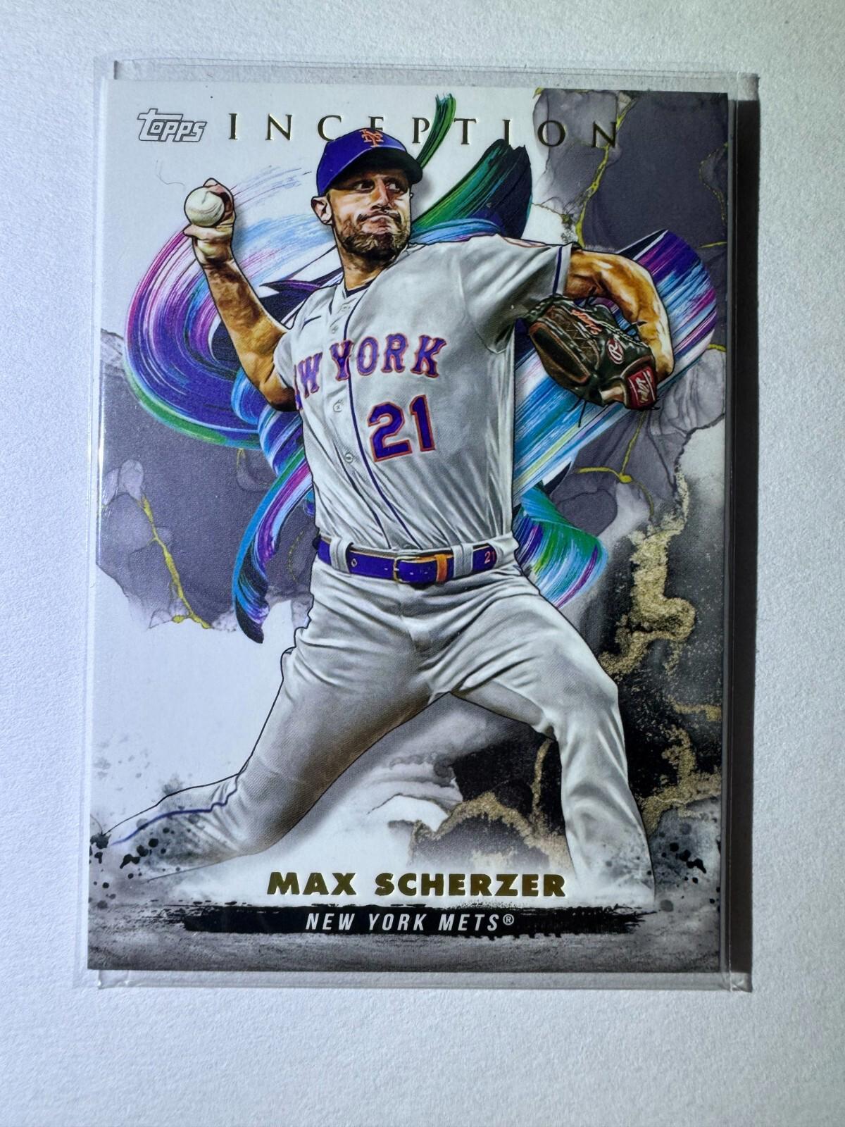 2023 Topps Inception Baseball - Lot of 3 Scherzer, Story, Grissom