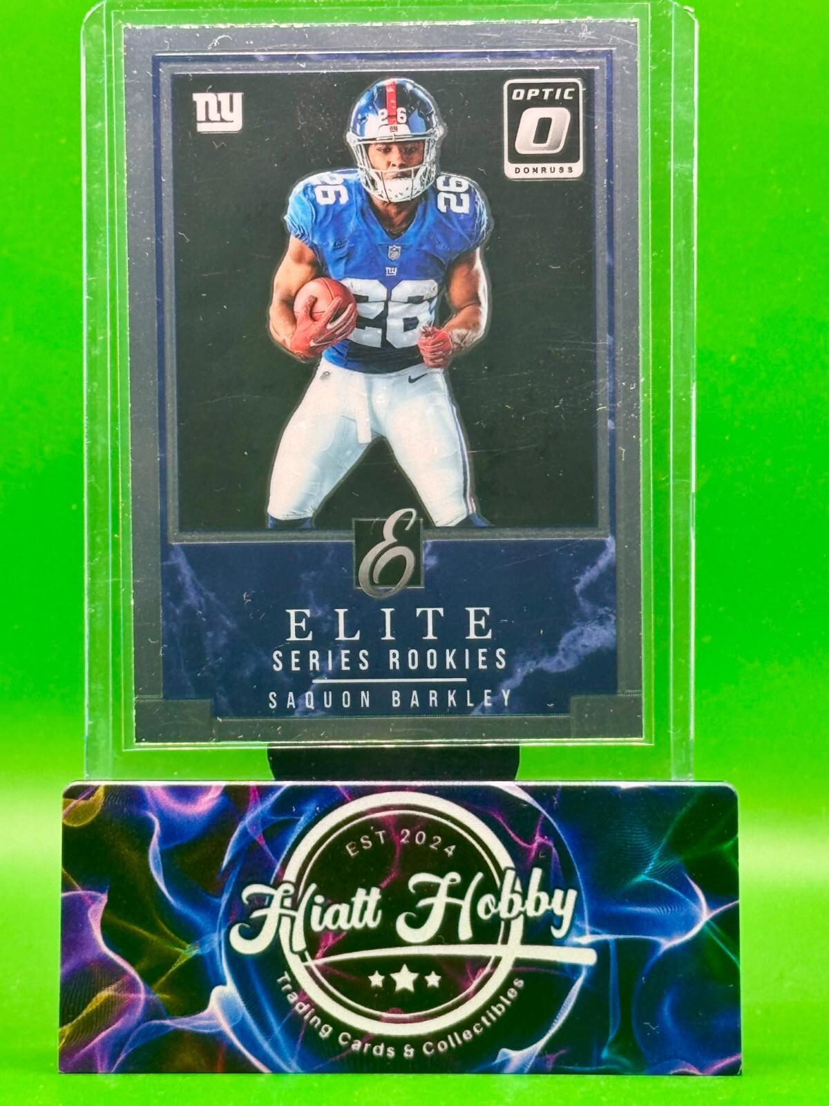 2018 Panini Donruss Optic - Rookie Elite Series Saquon Barkley #RES-SB (RC)