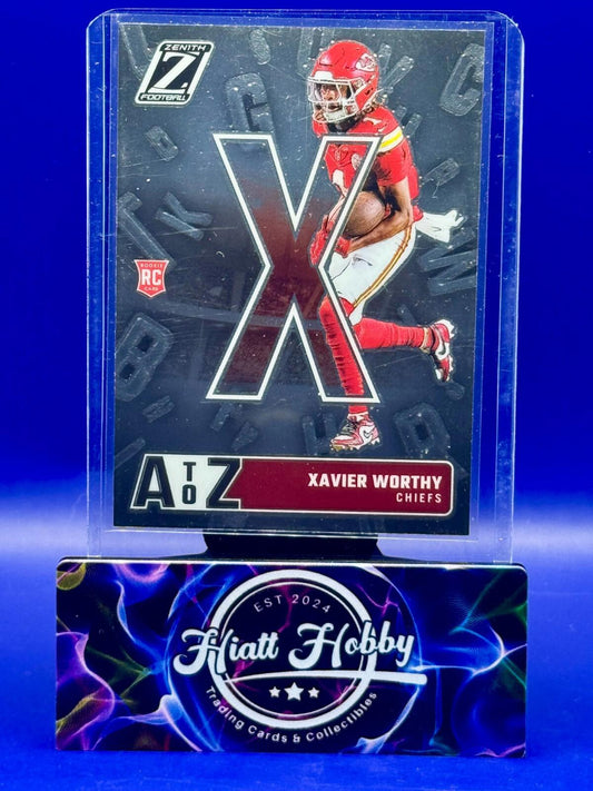 2024 Panini Zenith - A to Z Xavier Worthy #24 (RC)