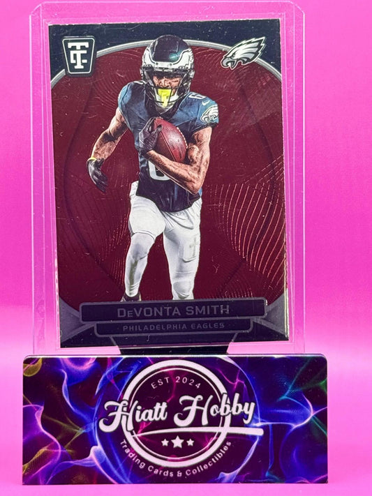 2024 Panini Total Certified Football - DeVonta Smith #75 - Maroon Mirror