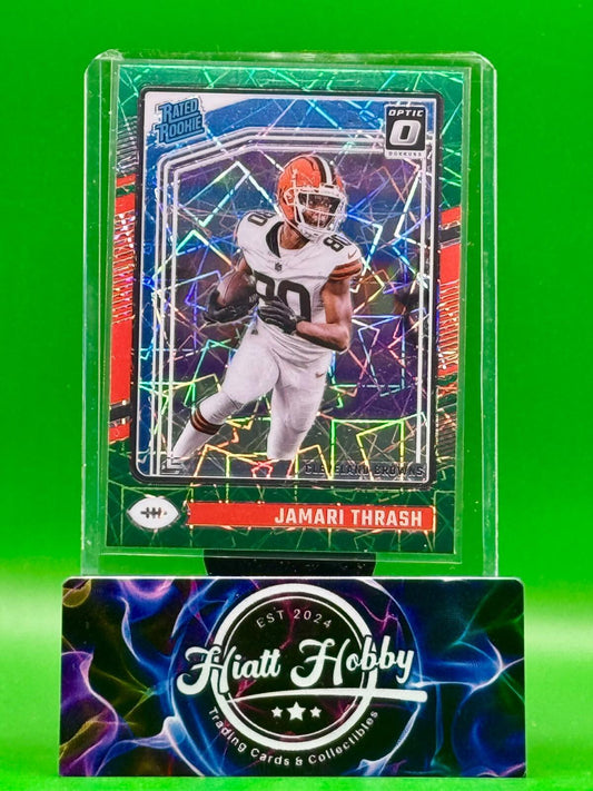 2024 Panini Donruss Optic - Jamari Thrash #241 - Green Velocity Prizm (RC)