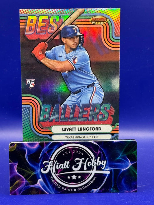 2024 Bowman's Best - Wyatt Langford #BB-4 - Best Ballers