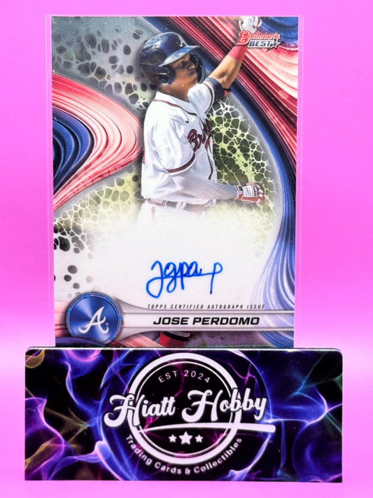 2024 Bowman's Best - Jose Perdomo #B24-JP - Auto (RC, AU)