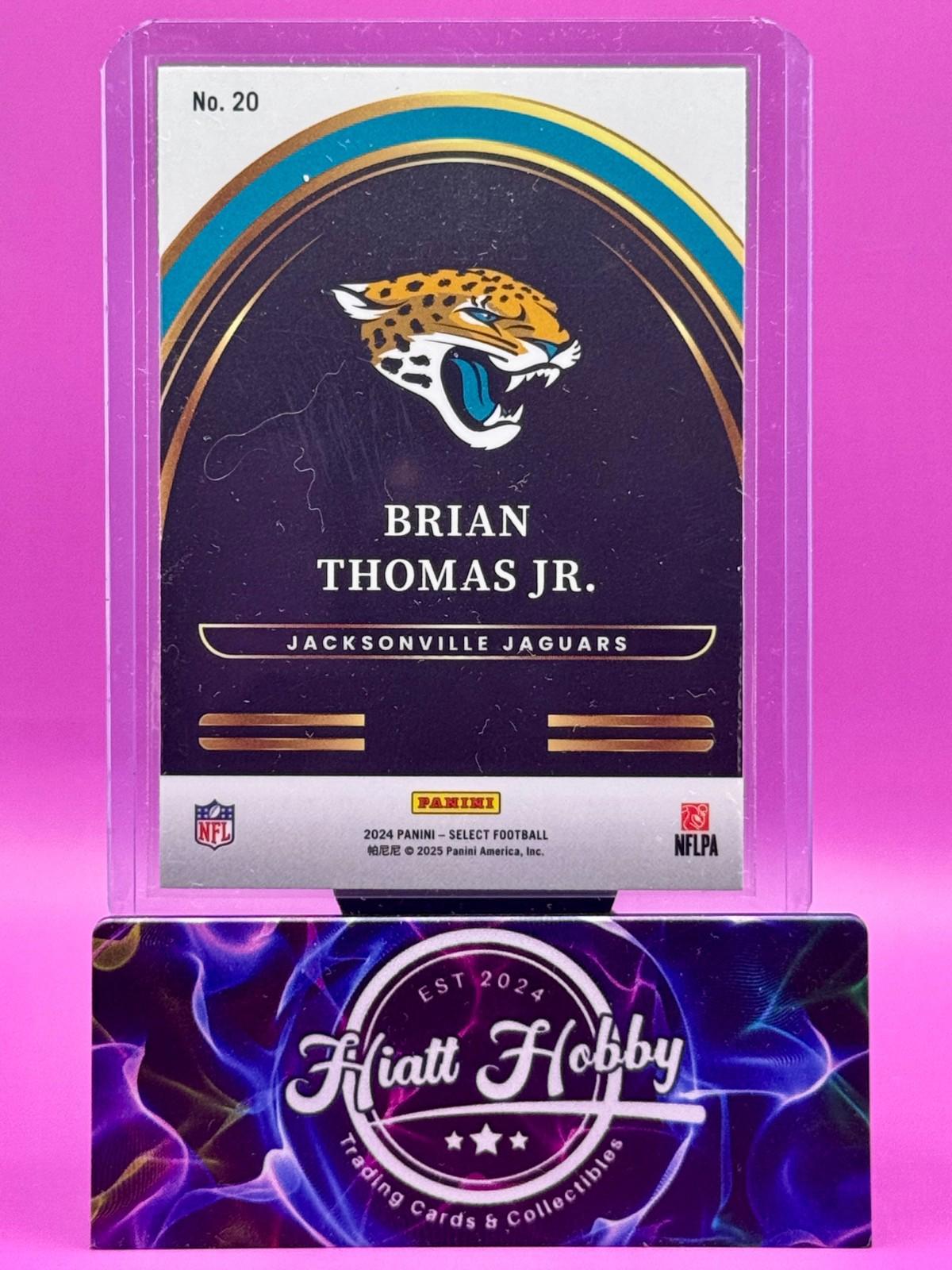 2024 Panini Select - Select Future - Brian Thomas Jr. #20 (RC)