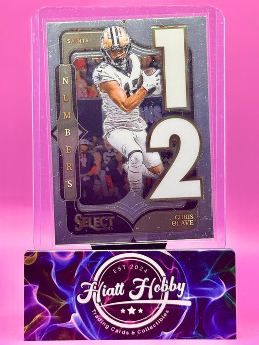 2024 Panini Select - Select Numbers - Chris Olave #13