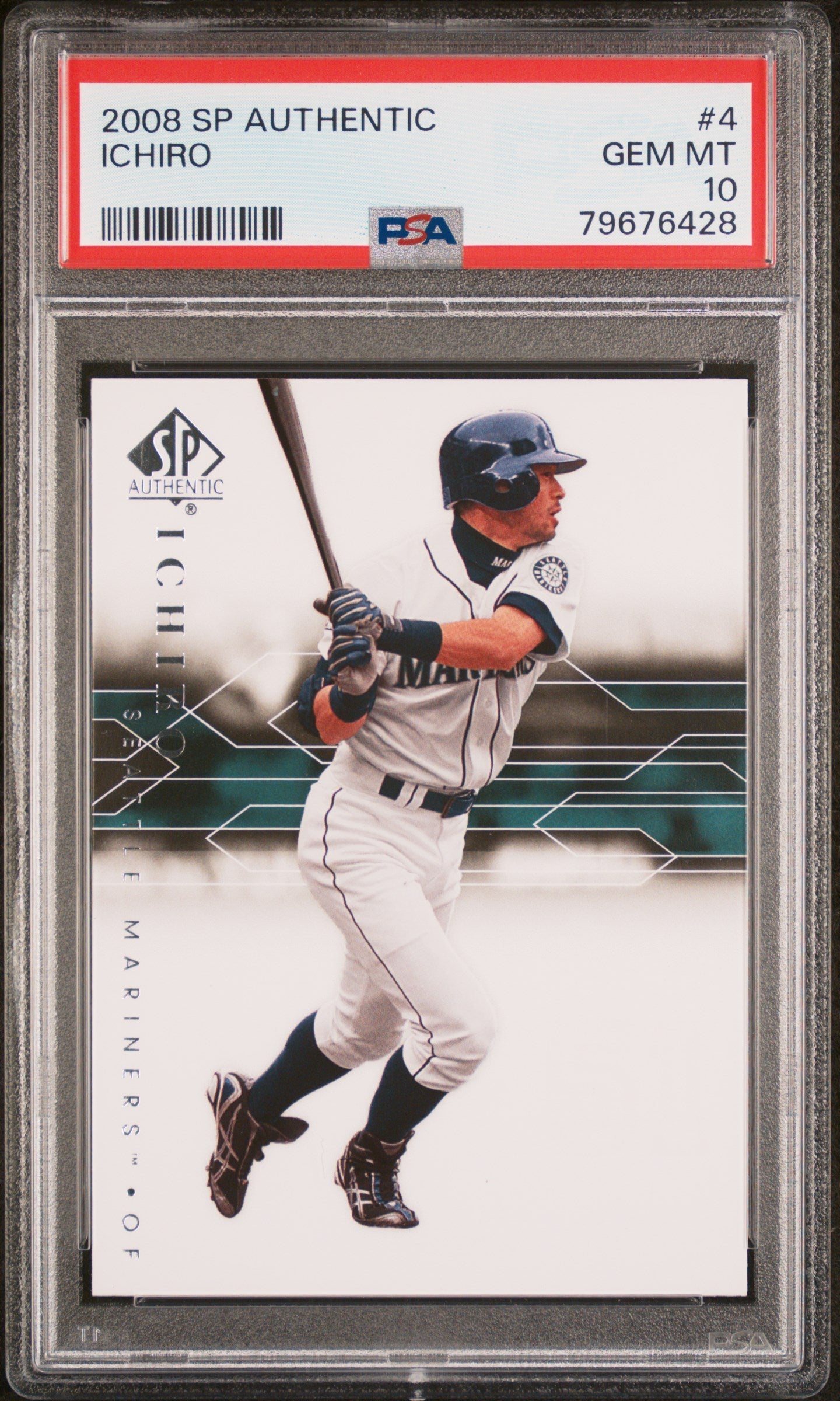 2008 SP AUTHENTIC ICHIRO #4 - PSA 10