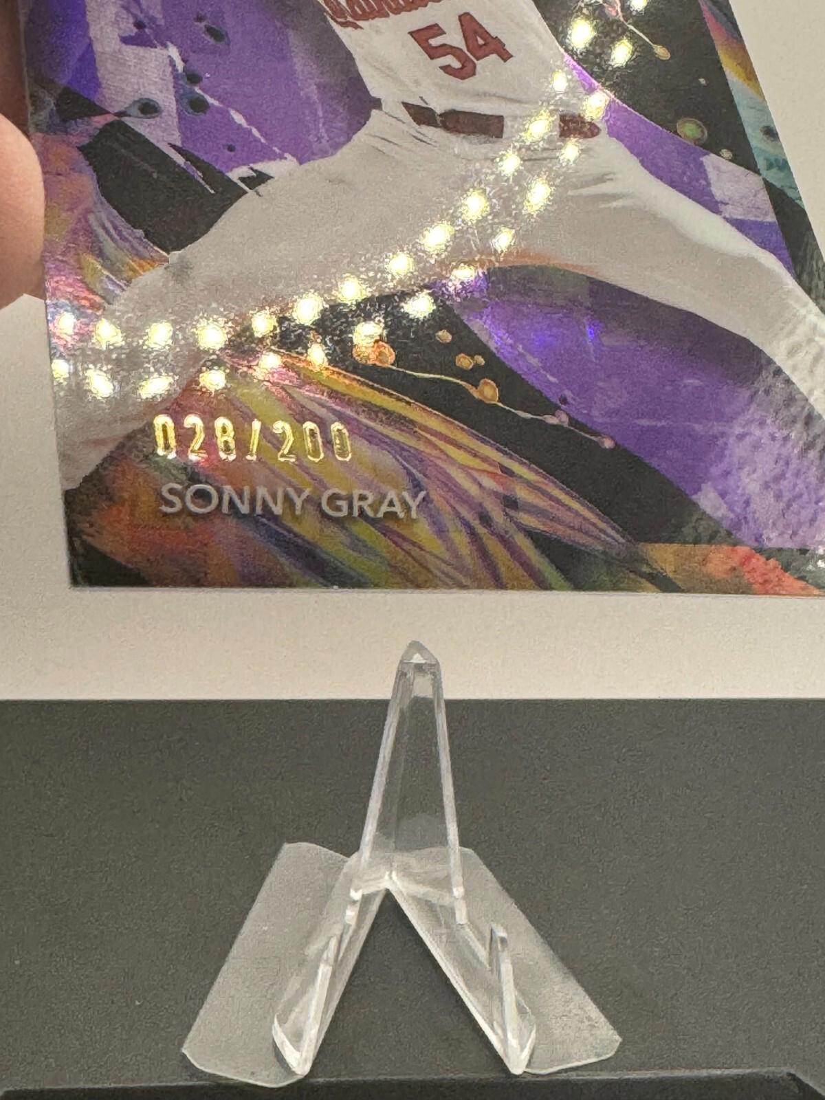 2024 Topps Finest - Uncommon #136 Sonny Gray Purple Refractor /200