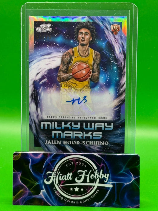2023-24 Topps Cosmic Chrome - Jalen Hood-Schifino - Milky Way Auto Refractor /75