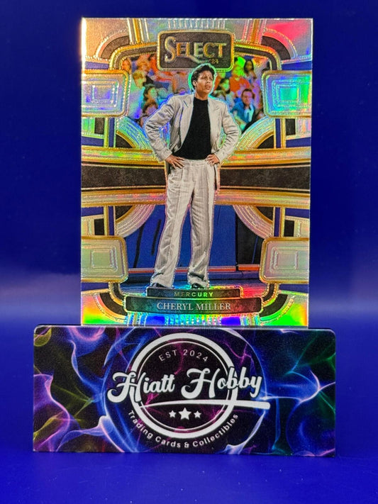 2024 Panini Select WNBA - Concourse #85 Cheryl Miller - Silver Holo