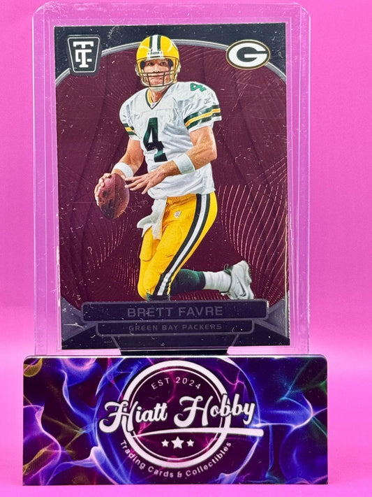 2024 Panini Total Certified Football - Brett Favre #184 - Maroon Mirror