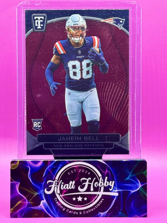 2024 Panini Total Certified Football - Jaheim Bell #130 - Maroon Mirror (RC)