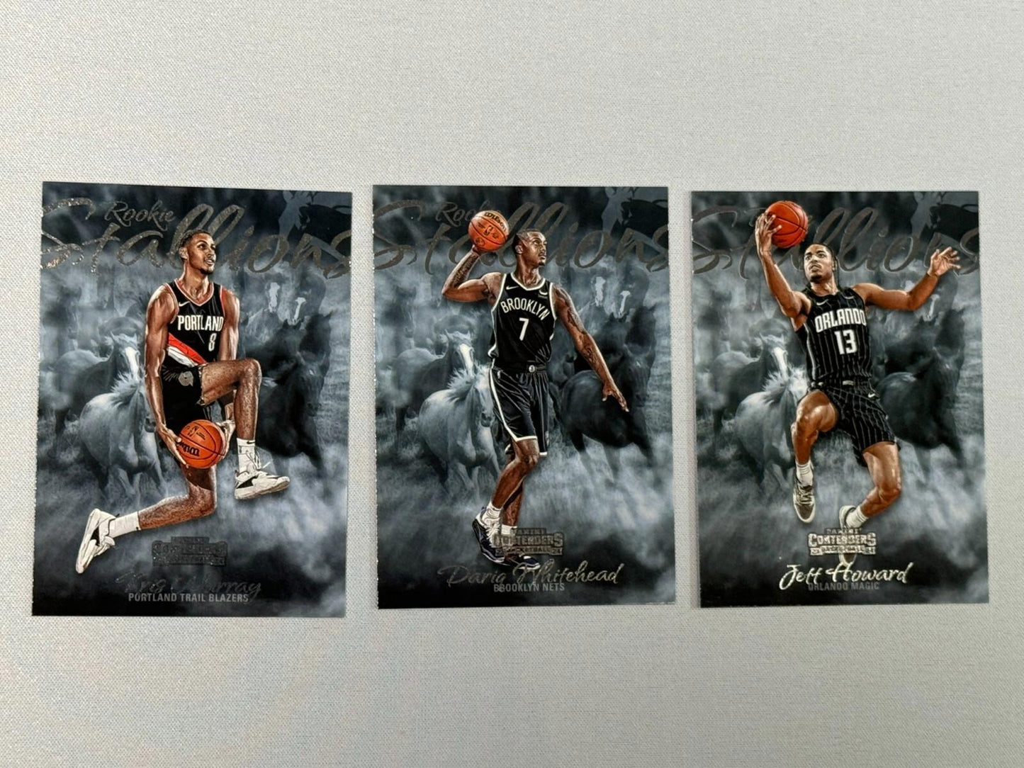 2023 Panini Contenders Basketball - Rookie Stallions - LOT of 3