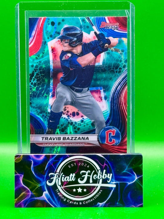 2024 Bowman's Best Baseball - Travis Bazzana #TP-21 - Aqua Lava Refractor /199