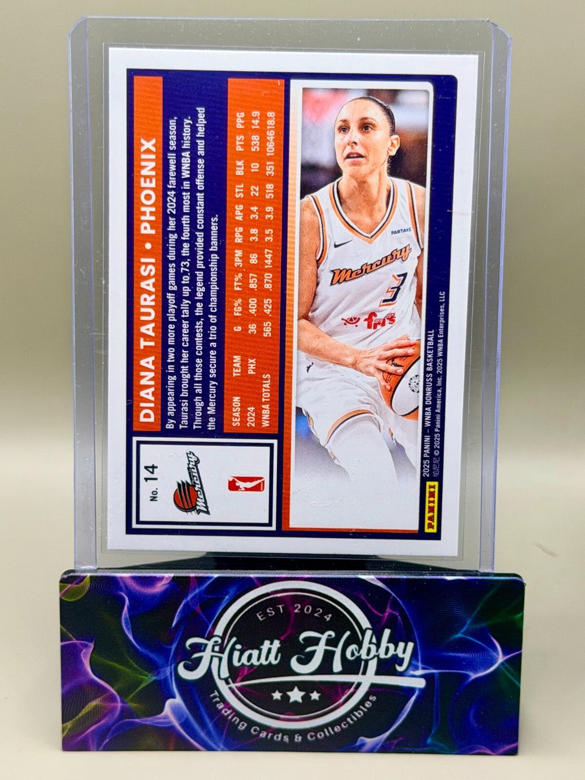 2025 Panini Donruss WNBA - #14 Diana Taurasi - Holo