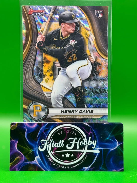 2024 Bowman's Best - Chase Burns #TP-28 - Wave Refractor