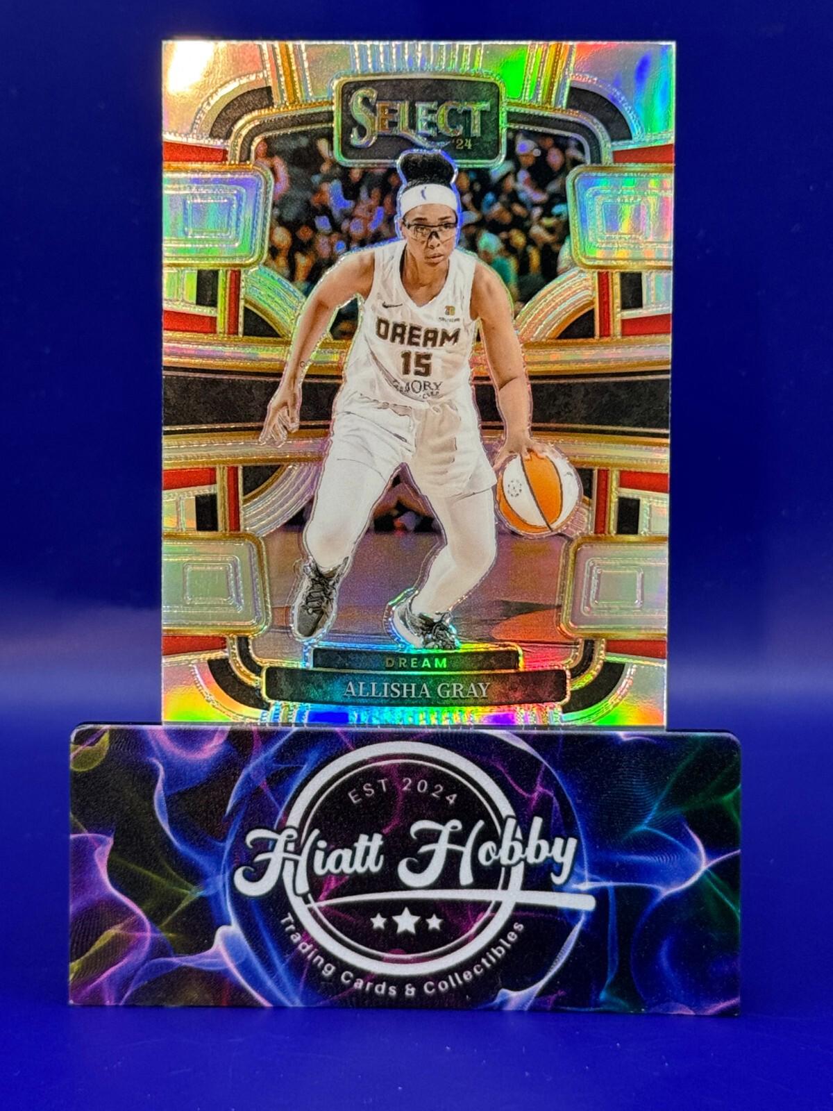 2024 Panini Select WNBA - Concourse #51 Allisha Gray - Silver Holo