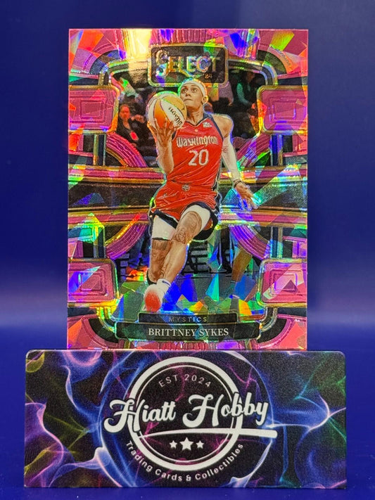 2024 Panini Select WNBA - Concourse #3 - Brittney Sykes - Pink Ice
