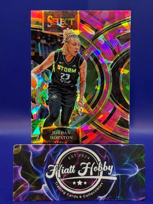 2024 Panini Select WNBA - Premier Level #104 - Jordan Horston - Pink Ice
