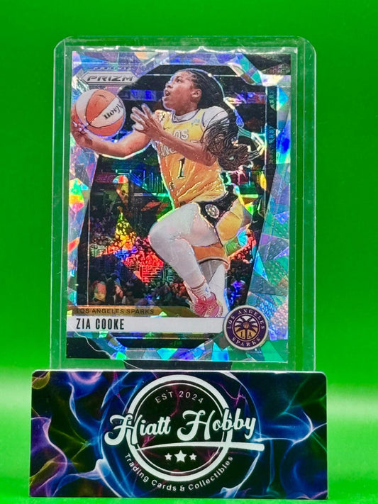 2024 Panini Prizm WNBA - Zia Cooke #46 Ice Prizm