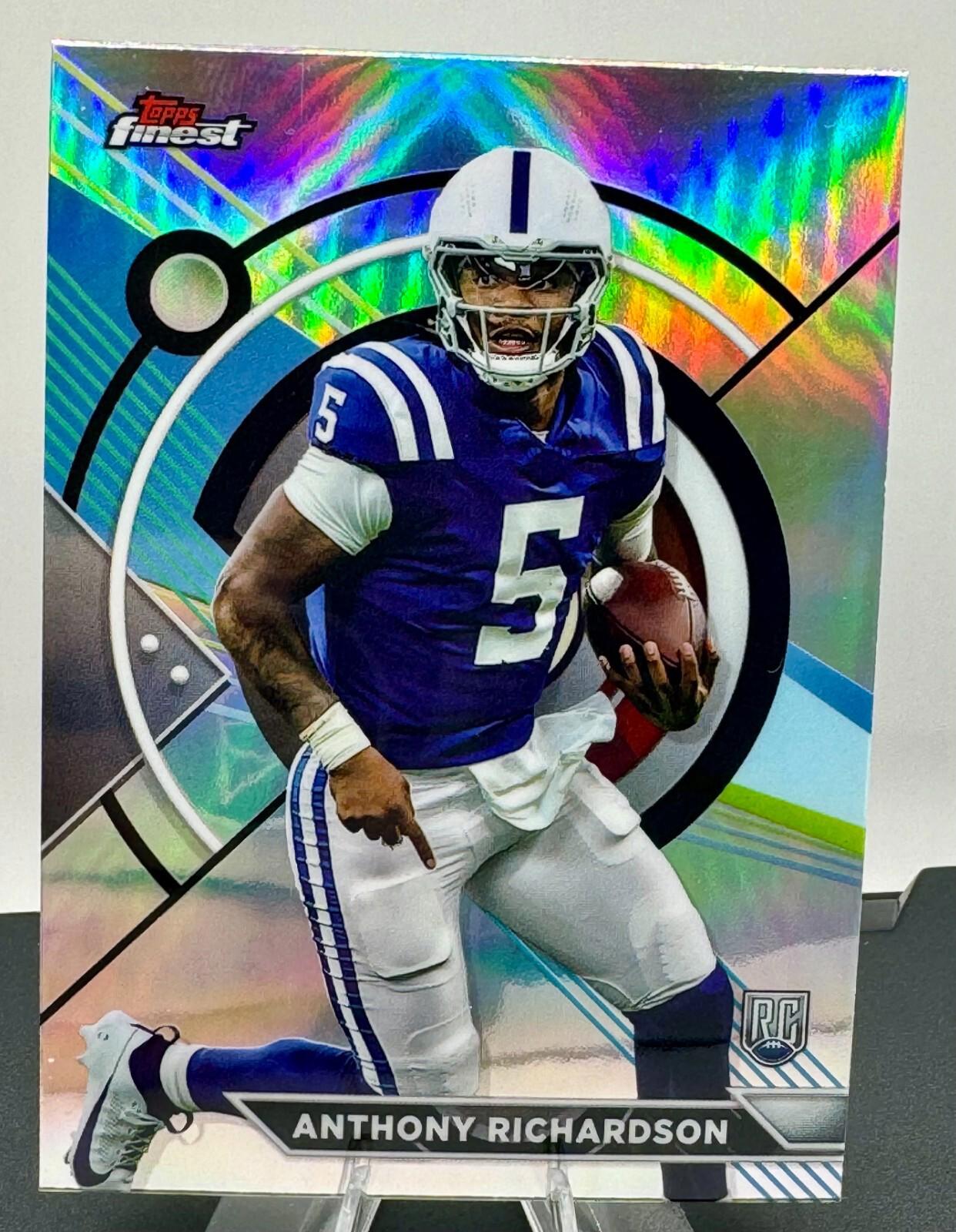 2022 Topps Composite - Topps Finest Refractor - Anthony Richardson #194