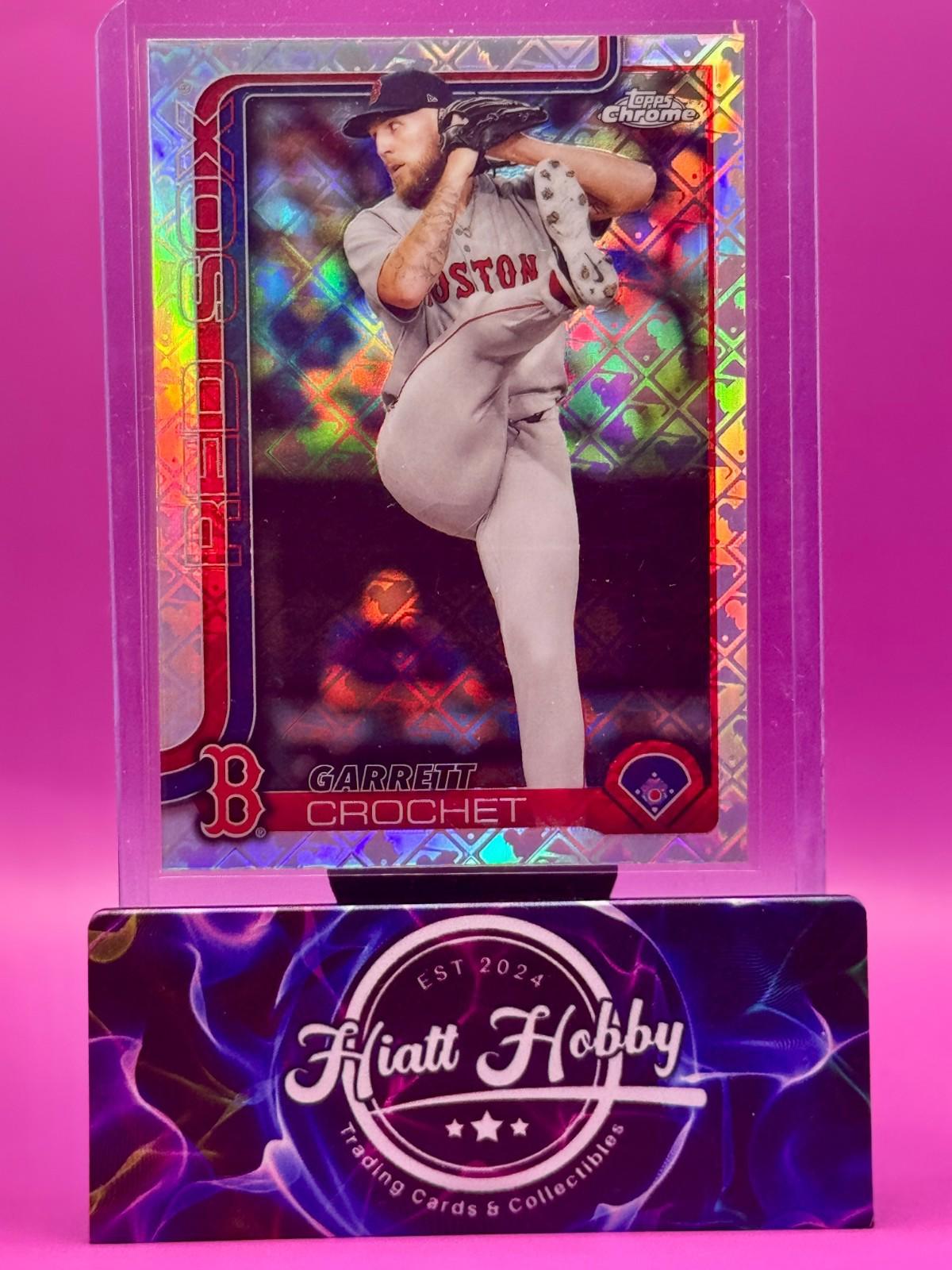 2025 Topps Chrome Logofractor - Garrett Crochet #264