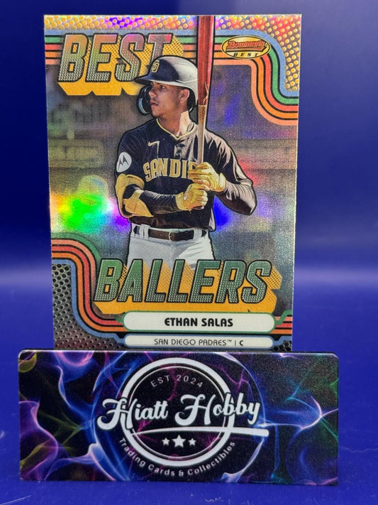 2024 Bowman's Best Baseball - Ethan Salas #BB-16 - Best Ballers