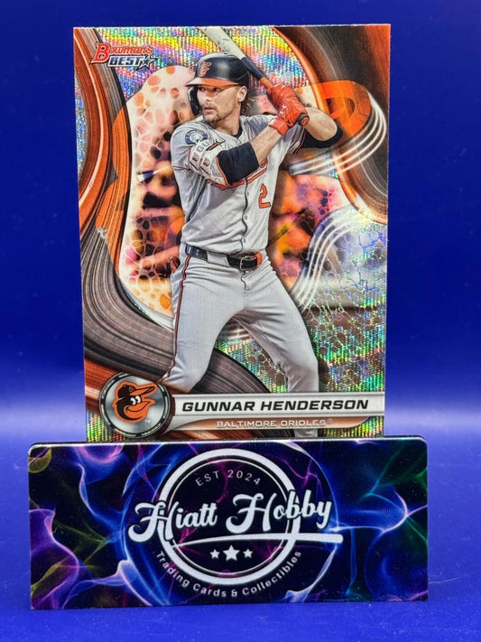 2024 Bowman's Best - Gunnar Henderson #8 - Wave Refractor