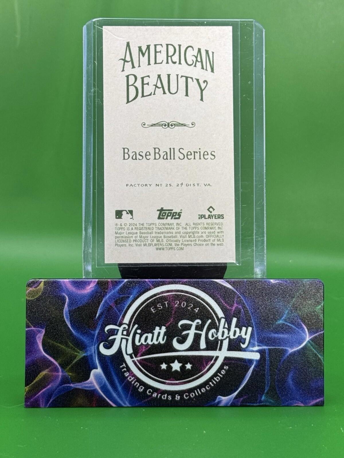 2024 Topps 206 - American Beauty Back Zac Gallen