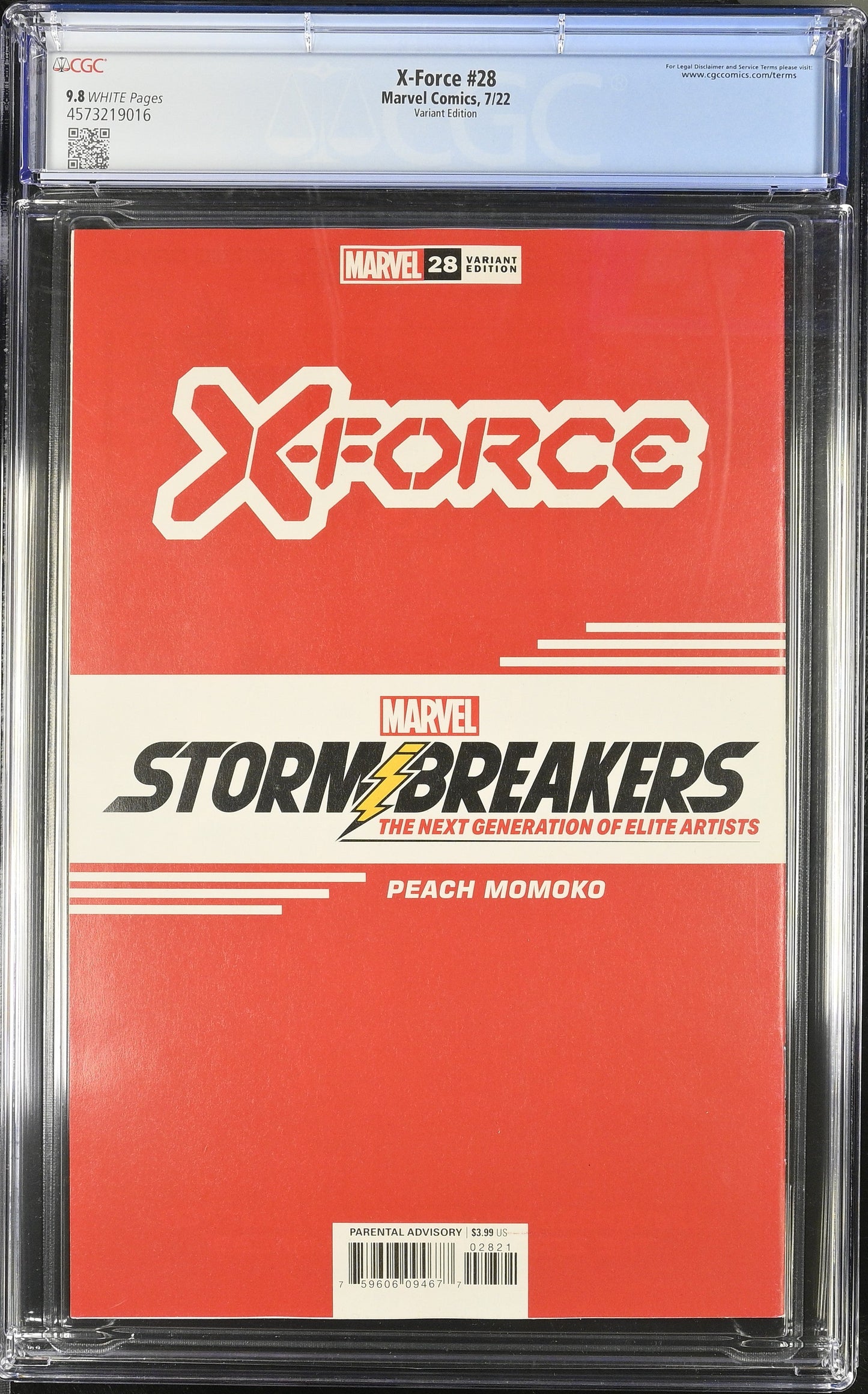X-Force #28 (7/22) Graded CGC 9.8