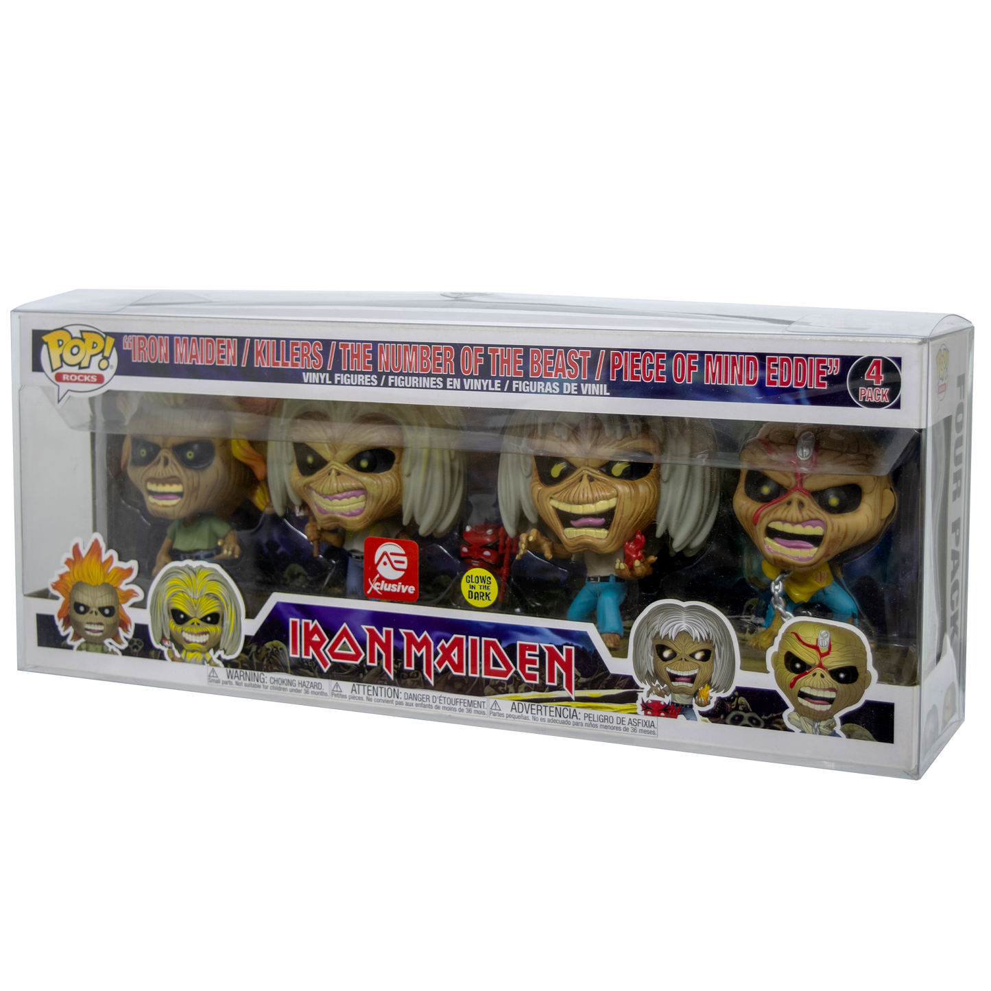 4-Pack Iron Maiden 2020 PopShield Protector