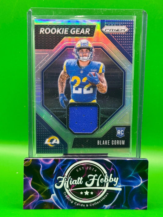 2024 Panini Prizm - Rookie Gear #RG-BCM Blake Corum (MEM, RC)