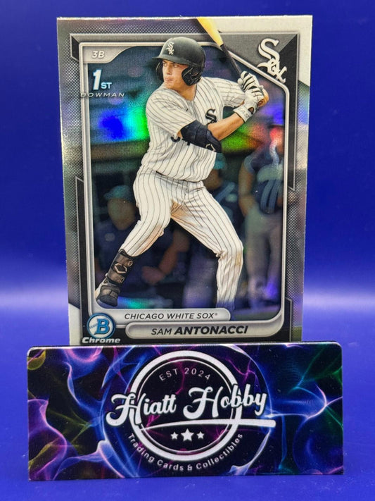 2024 Bowman Draft - Chrome #BDC-158 Sam Antonacci (RC) - Refractor