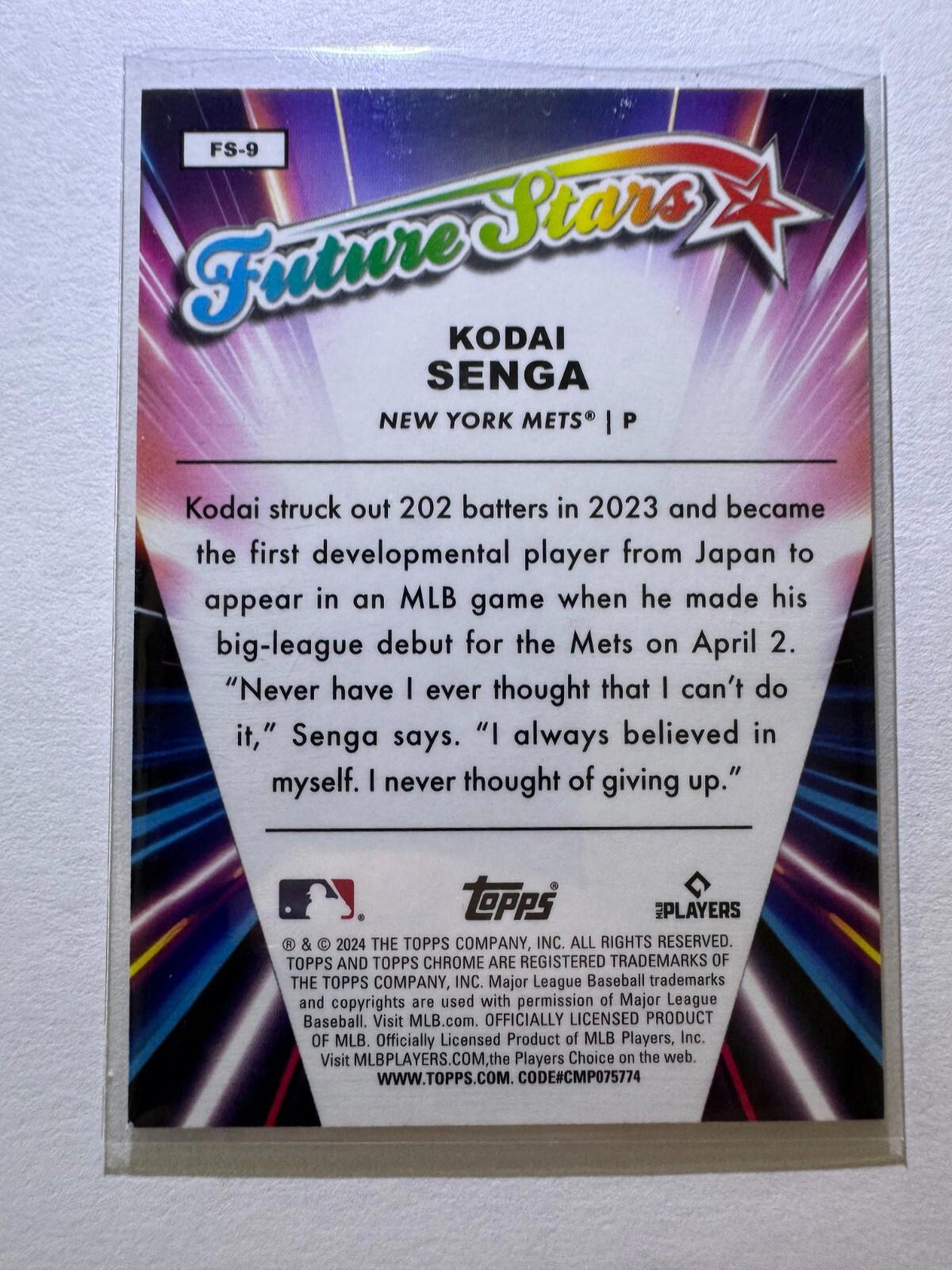 2024 Topps Chrome Future Stars - LOT of 3!