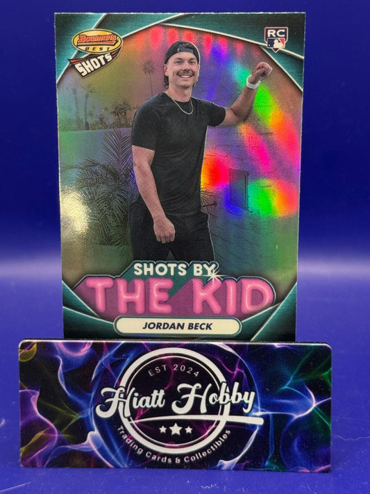 2024 Bowman's Best Baseball - Jordan Beck #TK-4 - Shots by the Kid