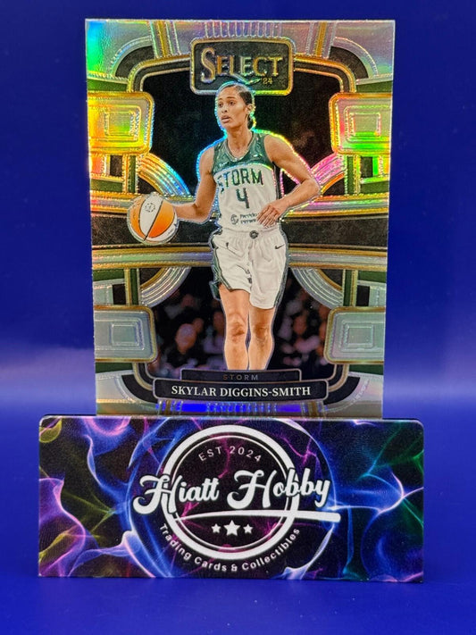 2024 Panini Select WNBA - Concourse #12 Skylar Diggins-Smith - Silver Holo