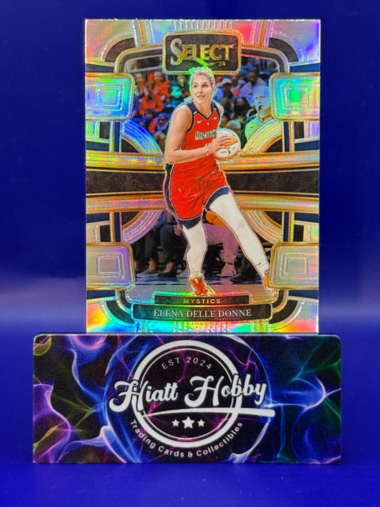 2024 Panini Select WNBA - Concourse #1 Elena Delle Donne - Silver Holo
