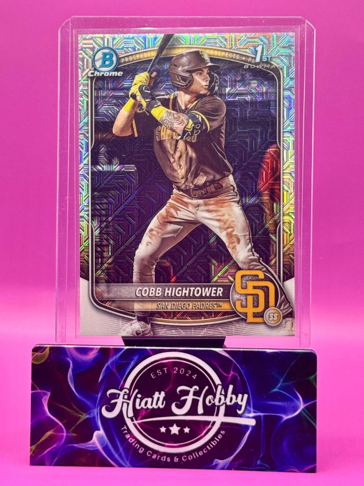 2025 Bowman Chrome - Cobb Hightower #BCP-104 - Mojo Refractor