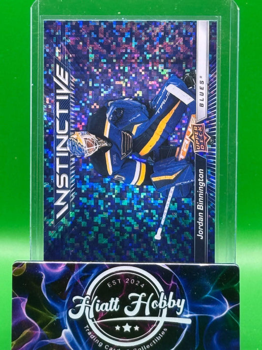 2023-24 Upper Deck Series 2 - Instinctive Jordan Binnington #IN-15 Sparkle