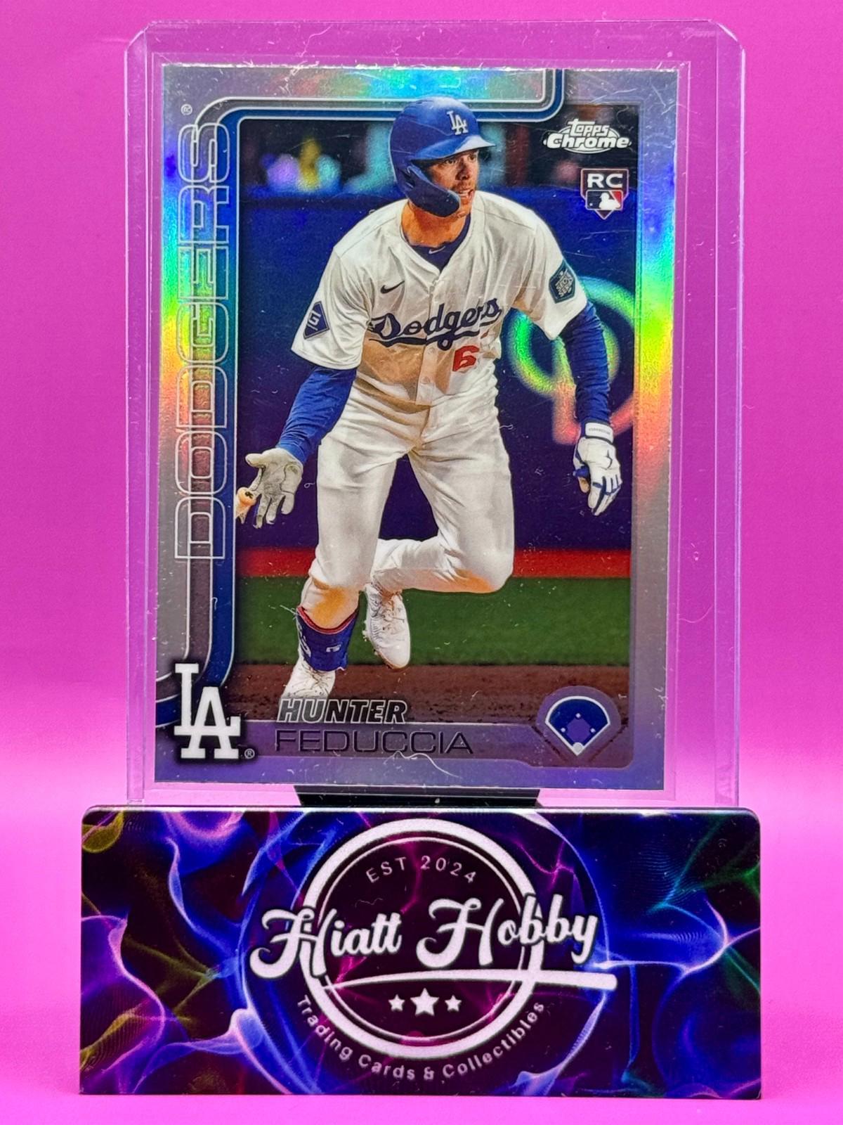 2025 Topps Chrome - Hunter Feduccia #288 - Refractor (RC)