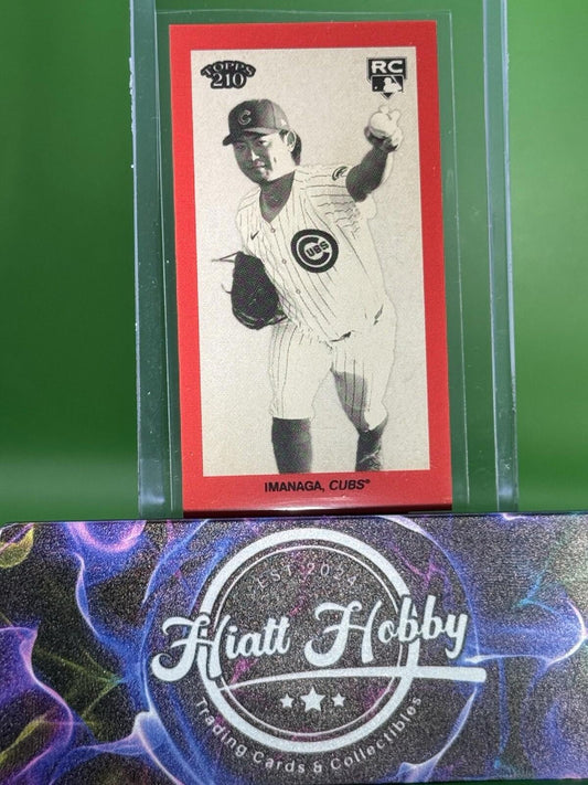 2024 Topps 206 - Old Mill Back Shota Imanaga (RC) 1910 T206 Series Insert