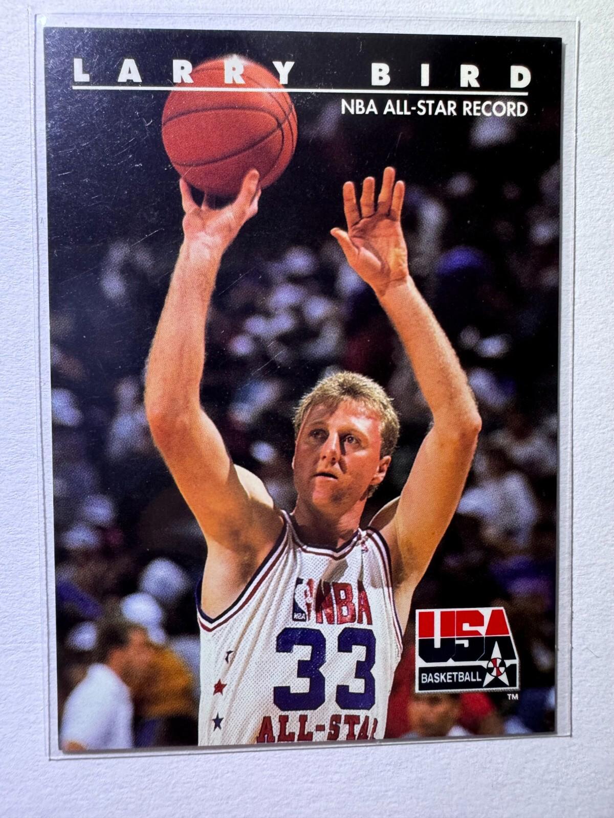 1992 Skybox USA Basketball Larry Bird - LOT of 4