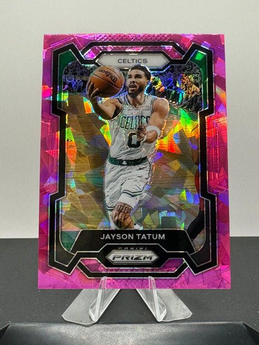 2023-24 Panini Prizm - Pink Ice Prizm #2 Jayson Tatum