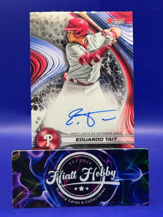 2024 Bowman's Best Baseball - Eduardo Tait #B24-ET - Auto
