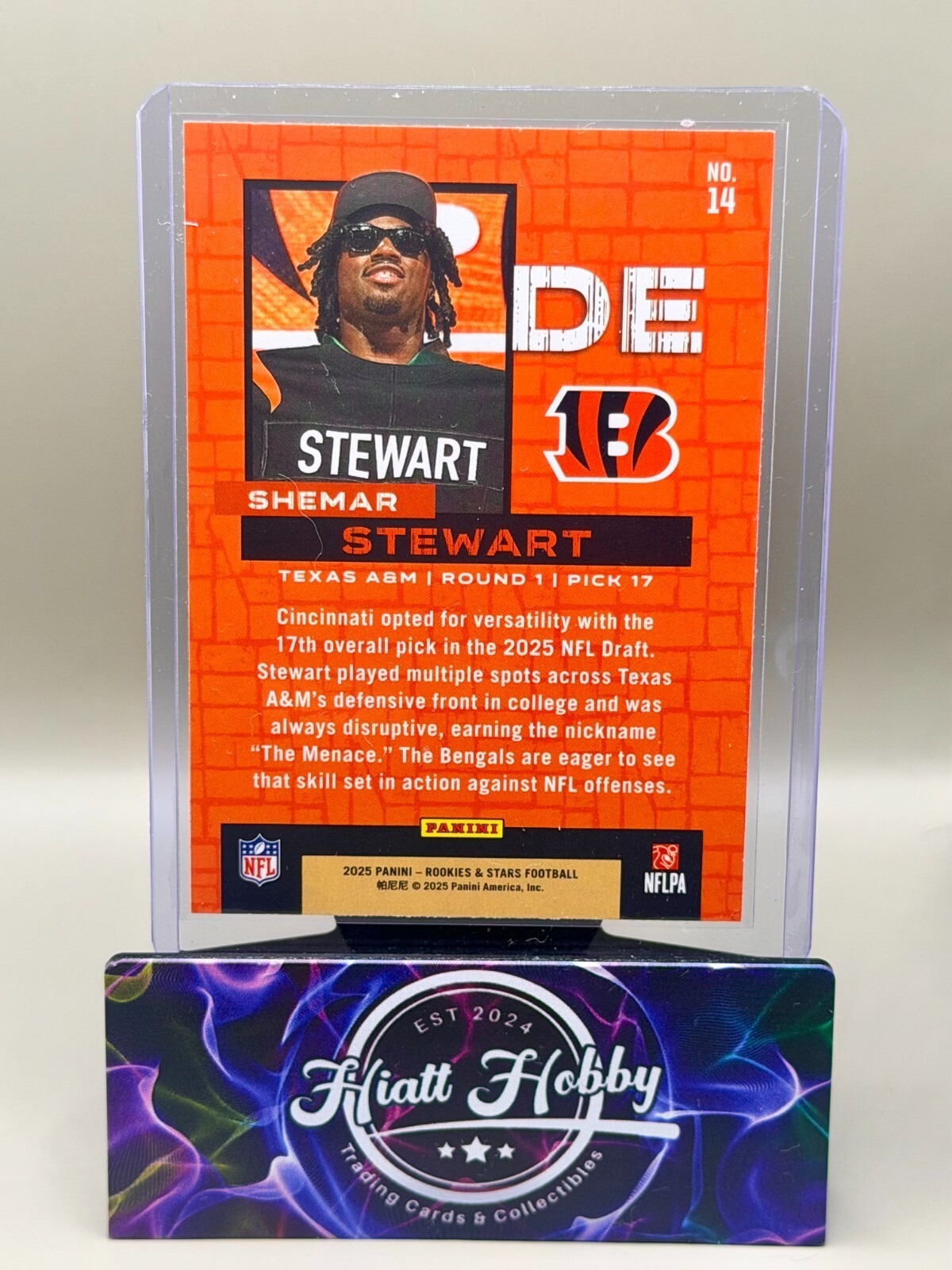2025 Panini Rookies & Stars - #14 Shemar Stewart - Draft Class - Preferred (RC)