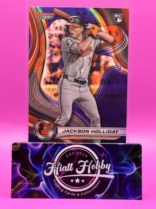 2024 Bowman's Best - Jackson Holliday #13 - Purple Refractor /250 (RC)