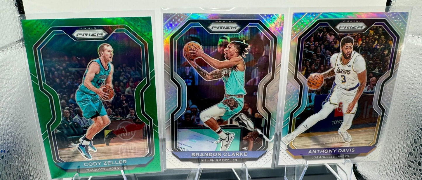 2020 Panini Prizm Basketball - Lot of 9 - Prizms, Inserts, Rookies, and Stars!