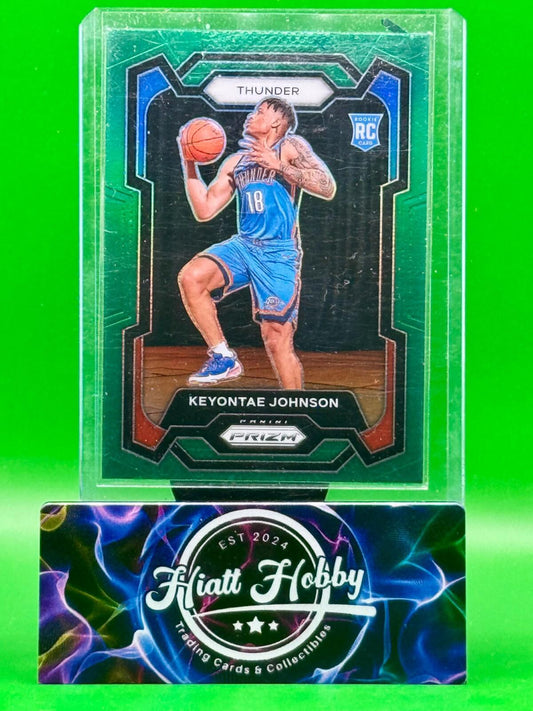 2023-24 Panini Prizm - Keyontae Johnson #176 - Green Prizm (RC)