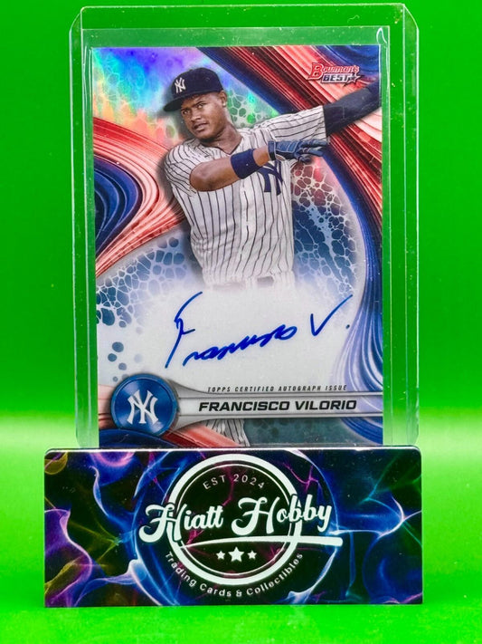 2024 Bowman's Best - Francisco Vilorio #B24-FV - Refractor Auto